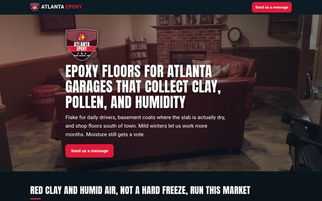 Atlanta Epoxy website