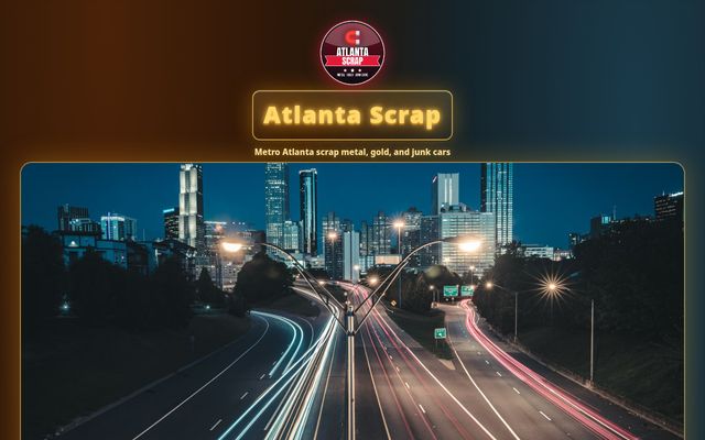 Atlanta Scrap website