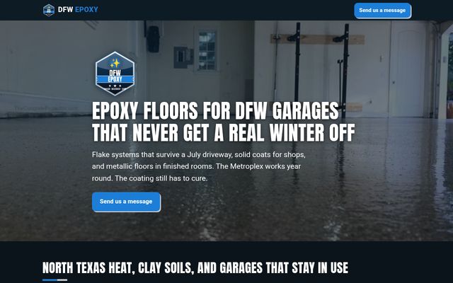 Dallas–Fort Worth Epoxy website