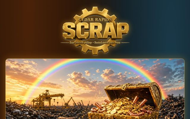 Cedar Rapids Scrap website